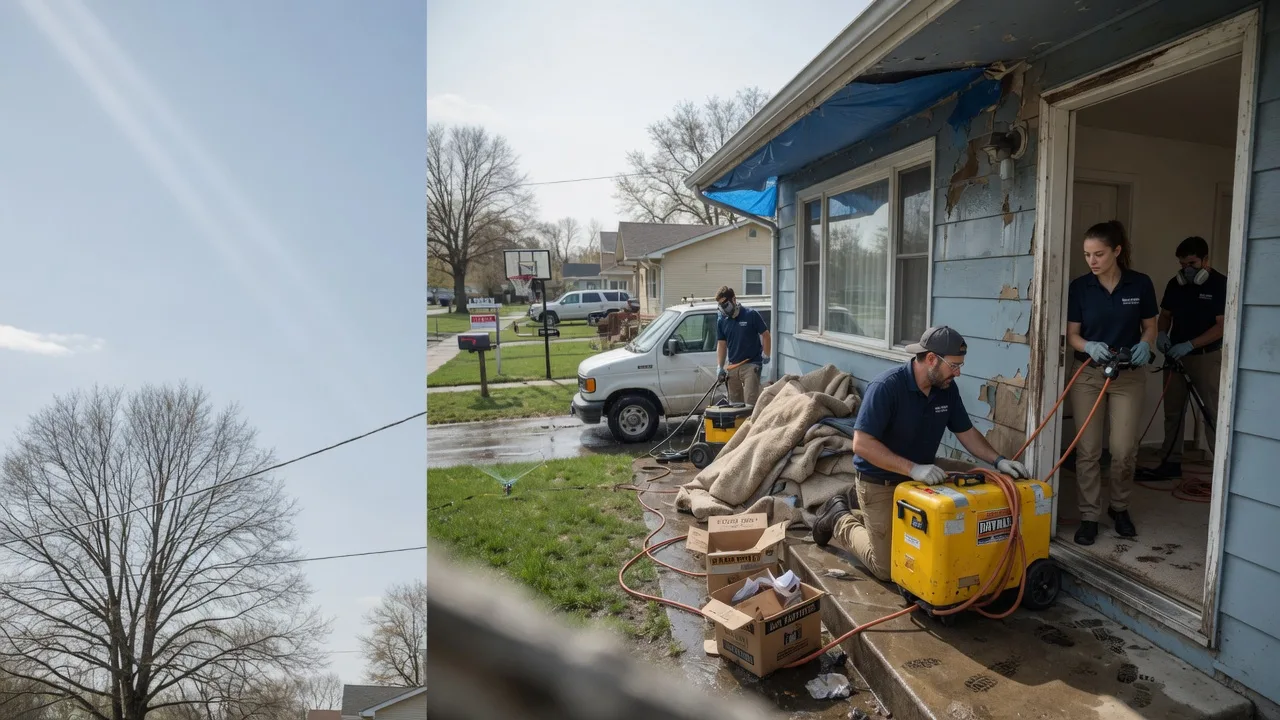 Basement Flood Cleanup in Vinton, LA near me